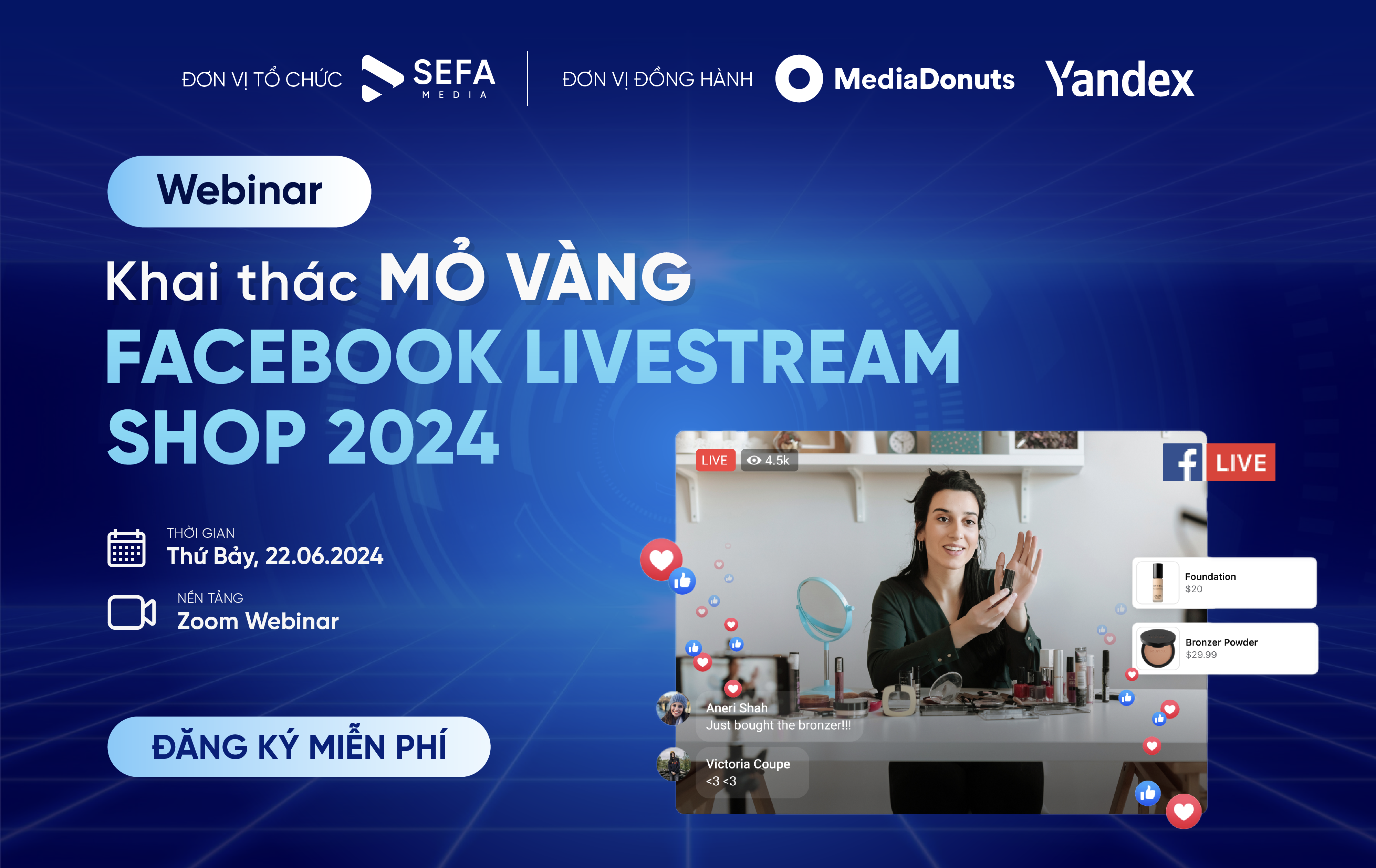 Khai thác mỏ vàng Facebook Livestream Shop 2024